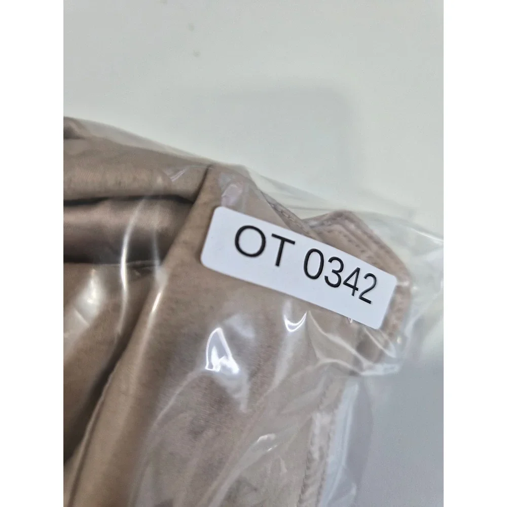 Twenty One Promod Trench Coat Womens Medium Brown Lined Winter Double Breasted